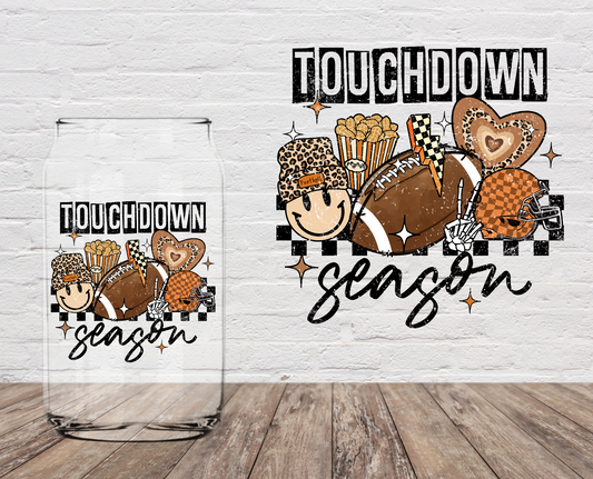 Touchdown Season Peanuts 4" UV DTF