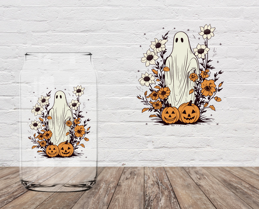 Ghosts In Flower Field 4" UV DTF