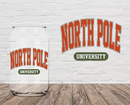 North Pole 4" UV DTF