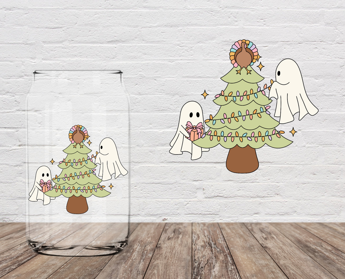 Ghost Decorating 4" UV DTF