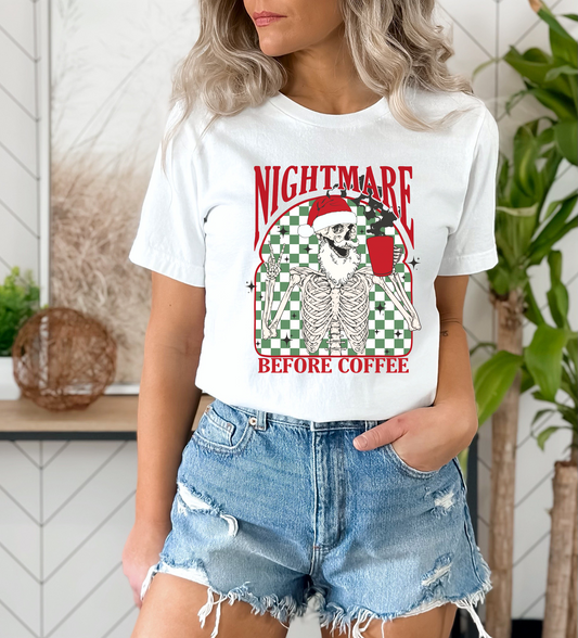 Nightmare Before Coffee DTF