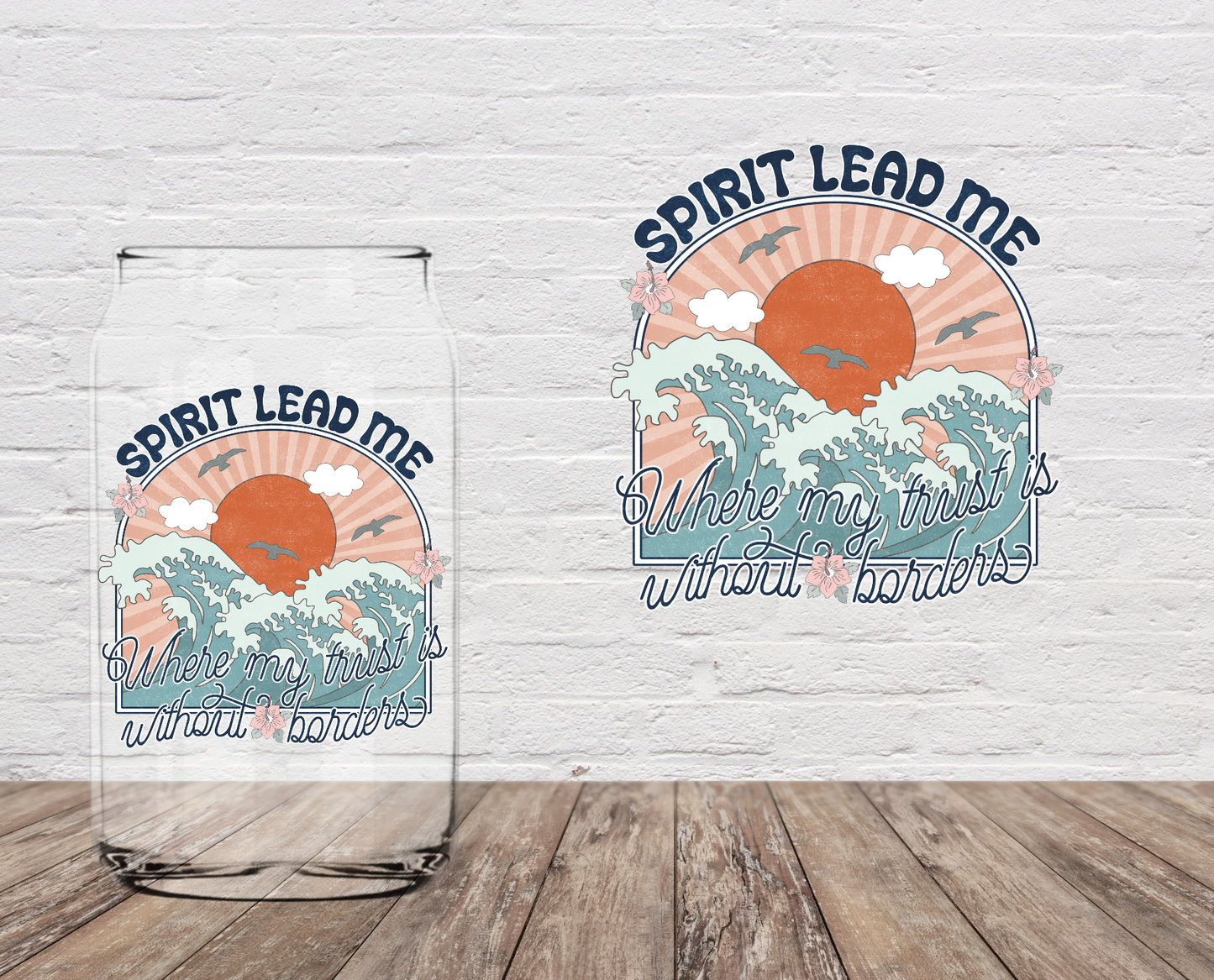 Spirit Lead Me 4" UV DTF