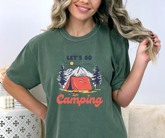 Lets Go Camping DTF