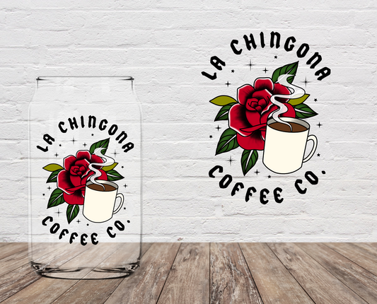 La Chingona Coffee Co. 4" UV DTF