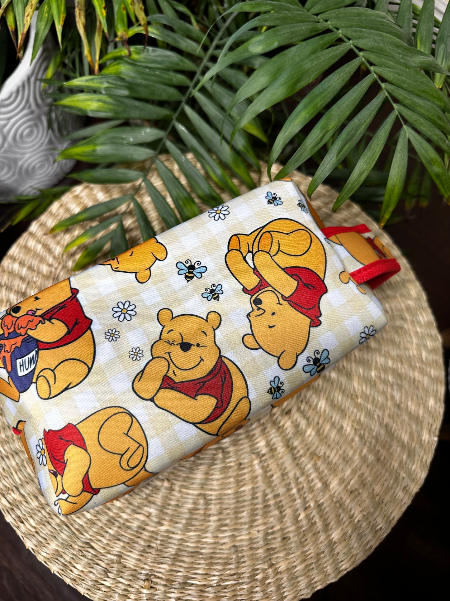 Bear Yellow Red Bag