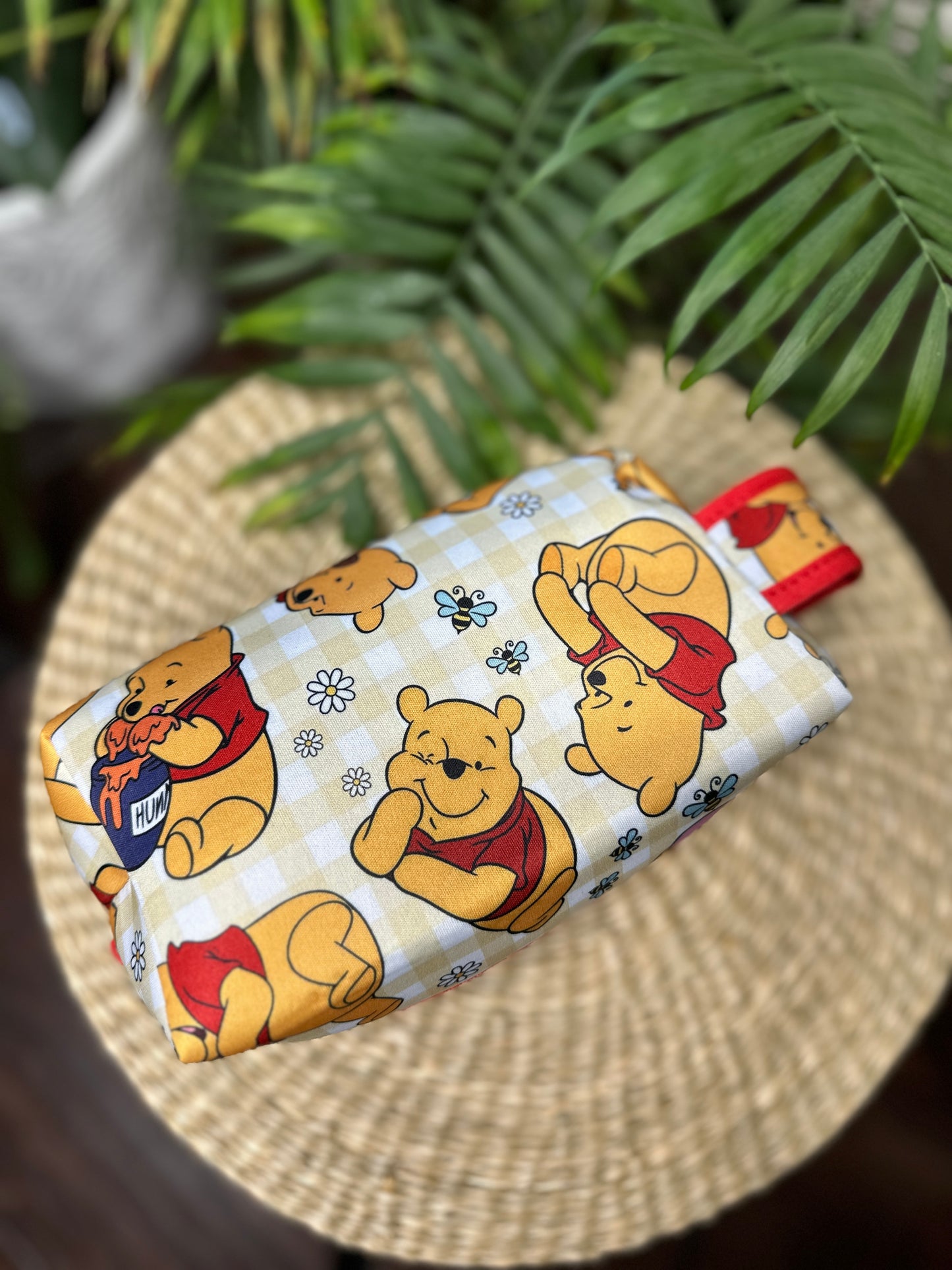 Bear Yellow Red Bag