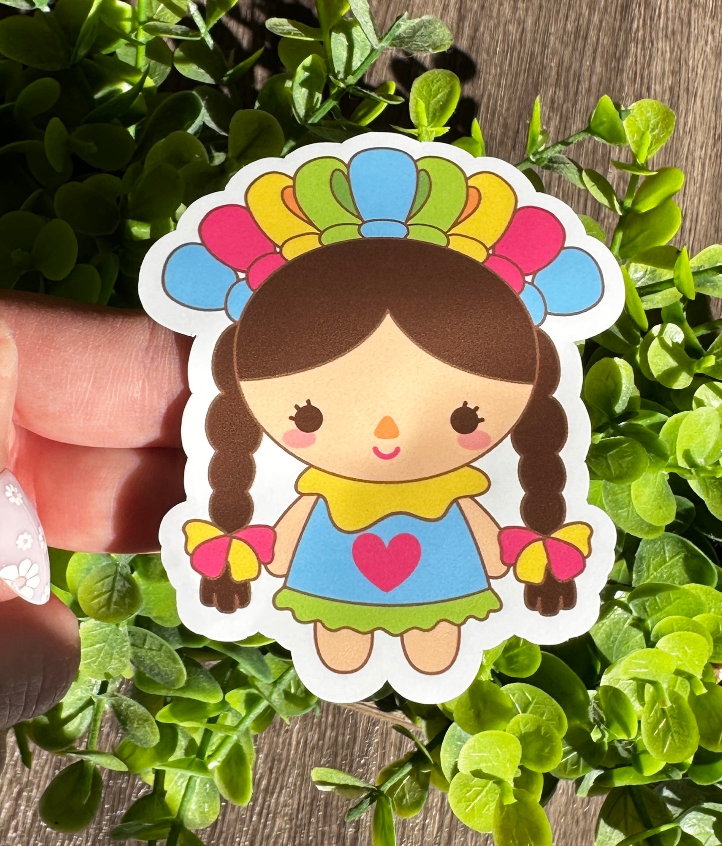 Doll Vinyl Sticker