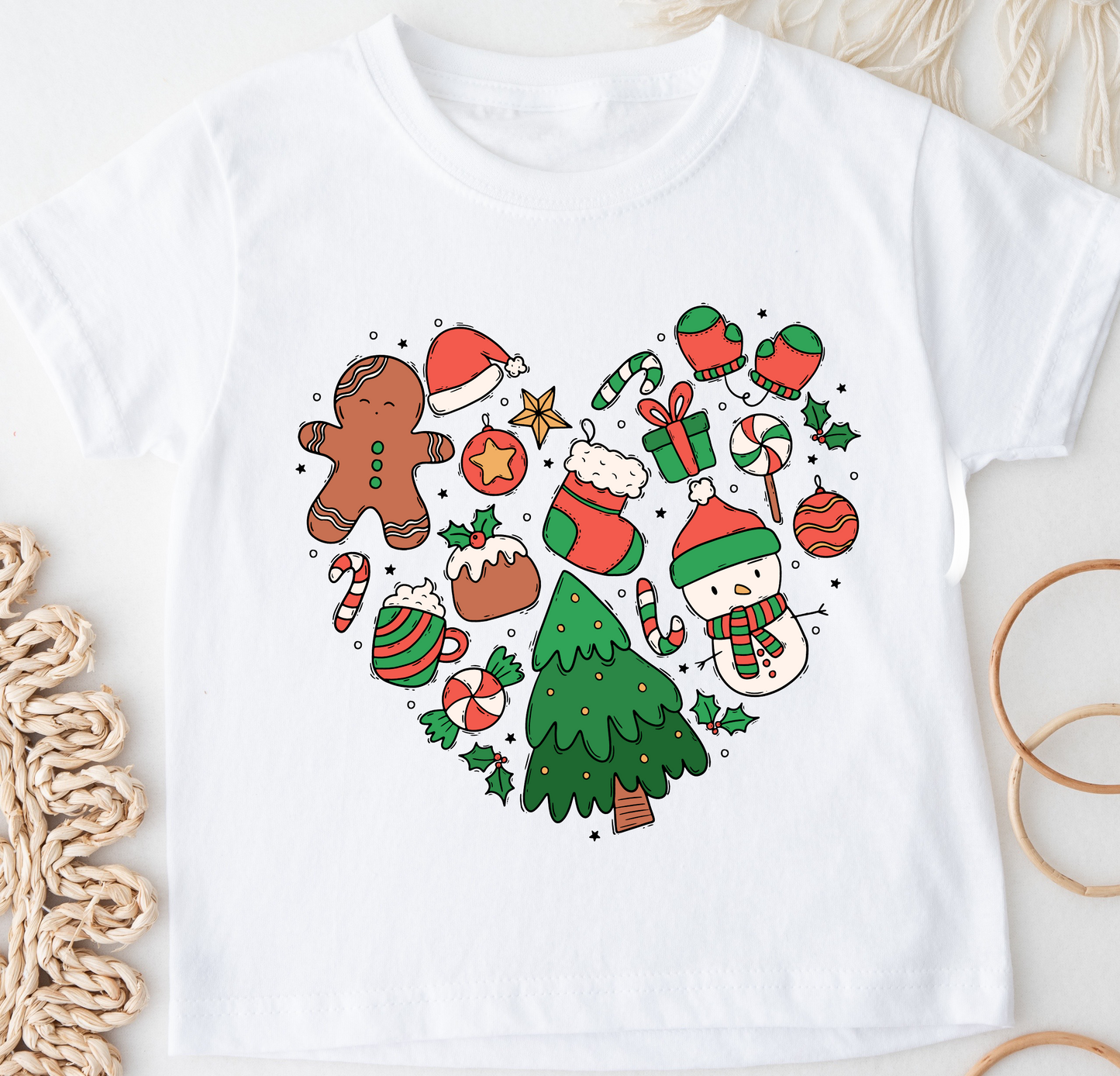 YOUTH Christmas Heart DTF
