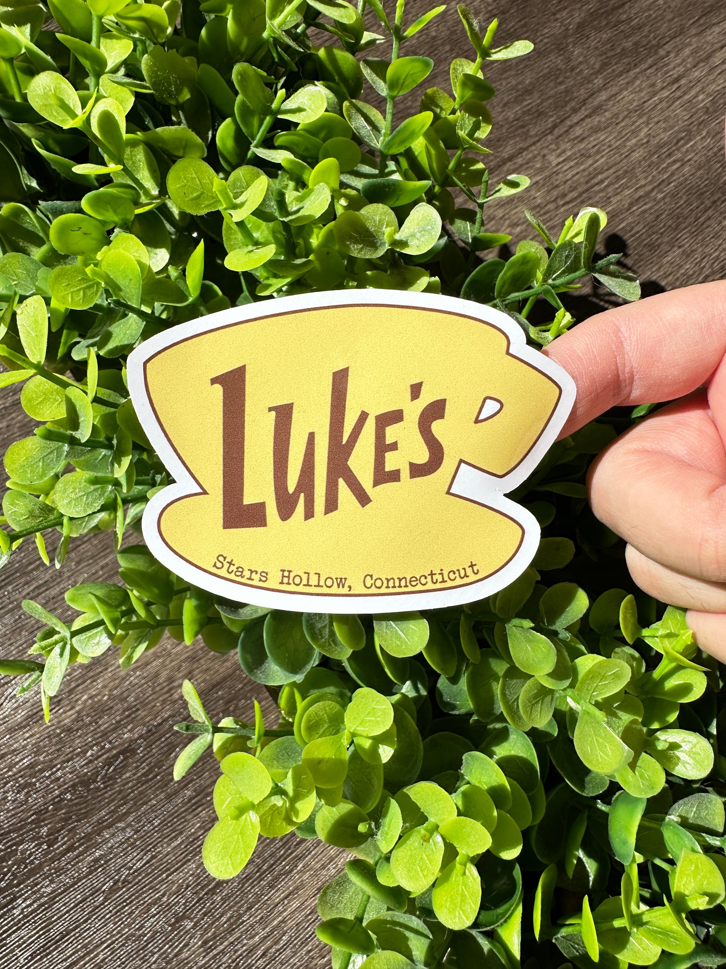 Luke’s Vinyl Sticker