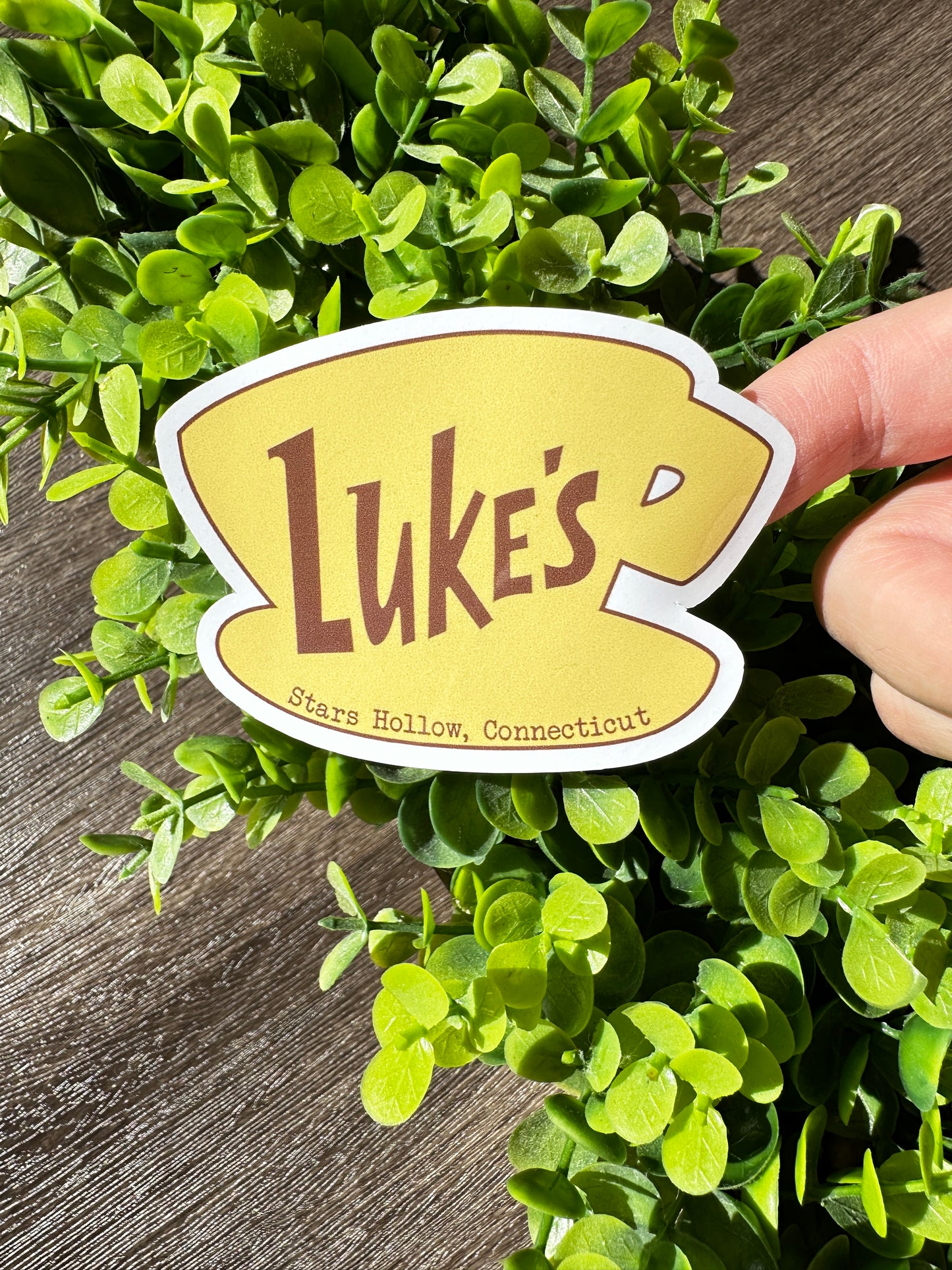 Luke’s Vinyl Sticker