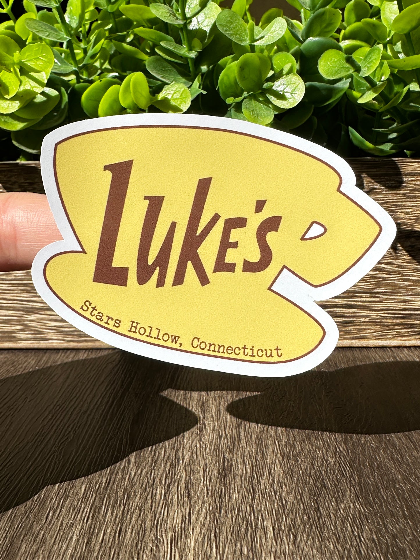 Luke’s Vinyl Sticker