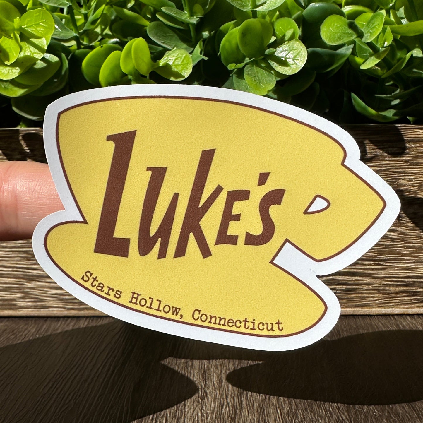 Luke’s Vinyl Sticker