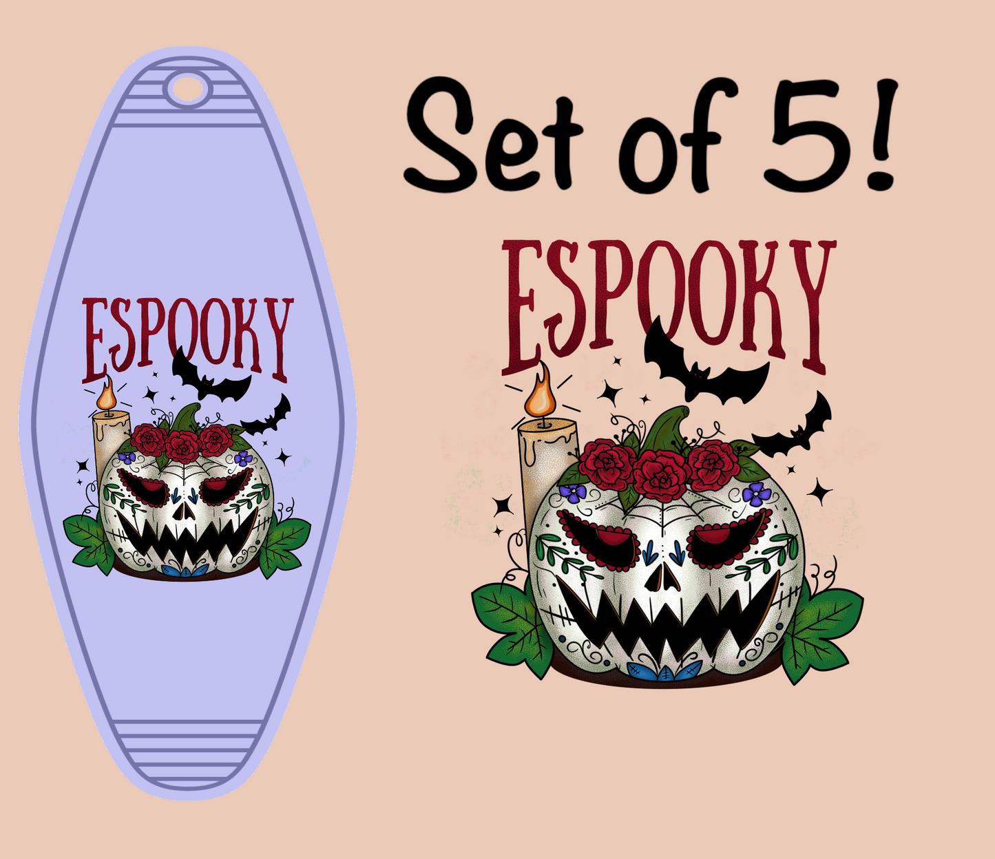 ESPOOKY UV (MOTEL KEYCHAIN)