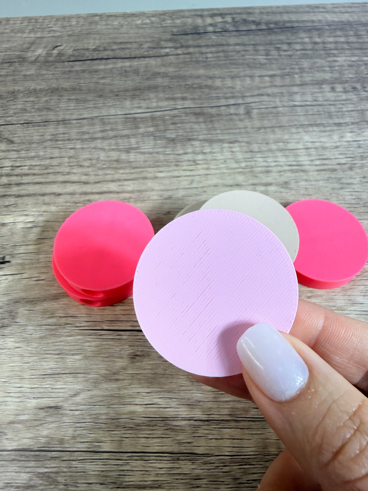 Straw Topper Round Blank