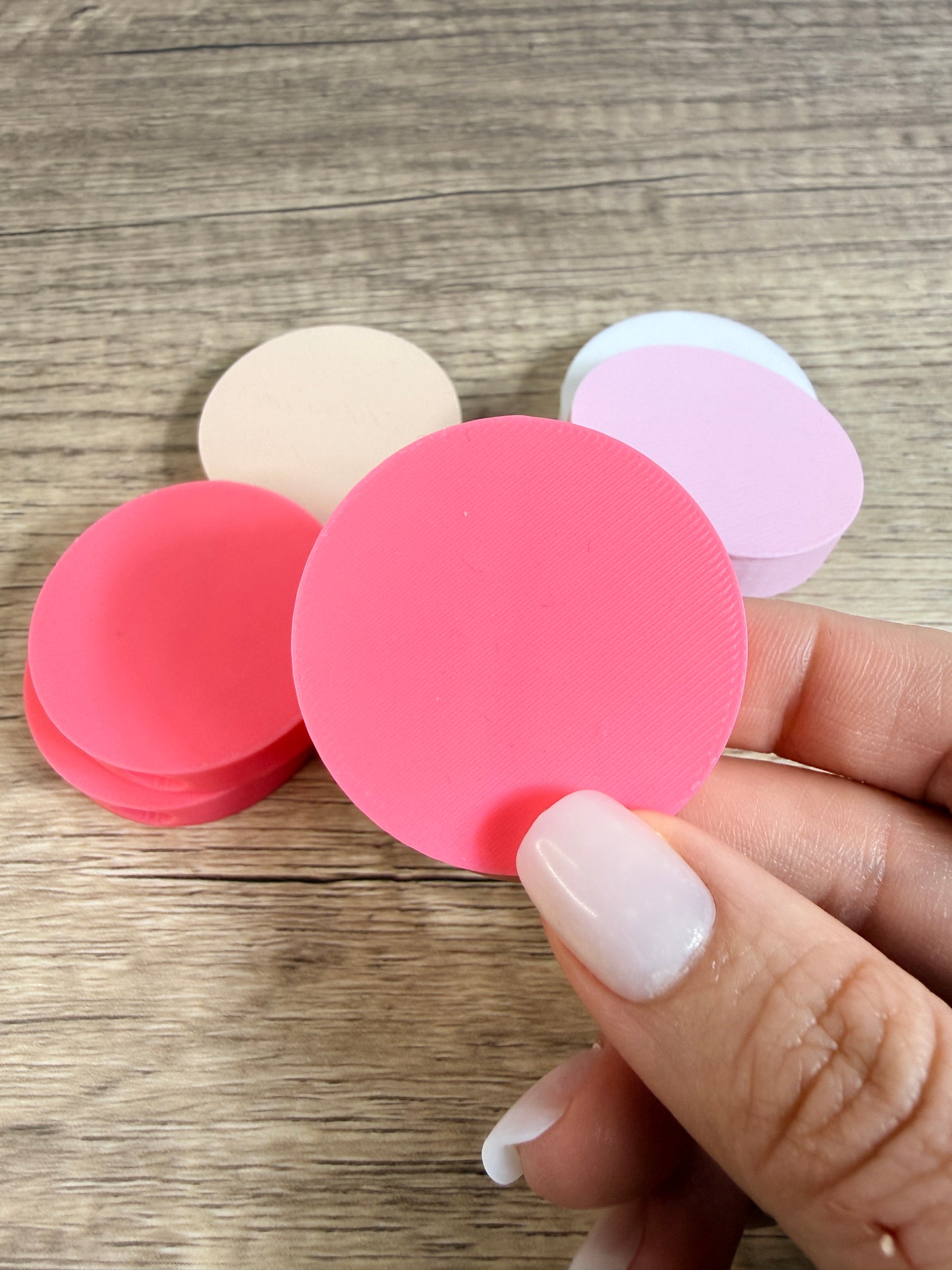 Straw Topper Round Blank