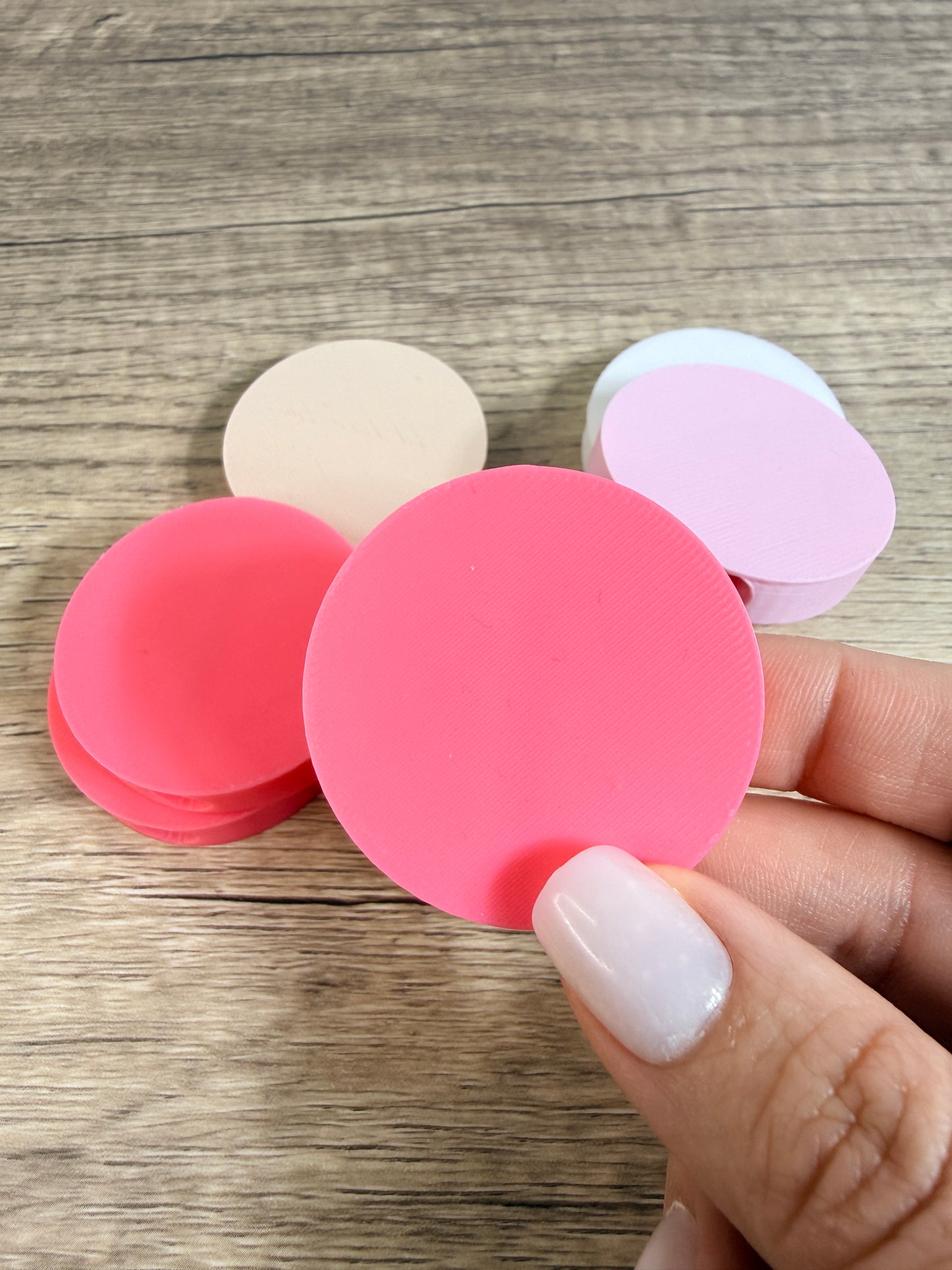 Straw Topper Round Blank