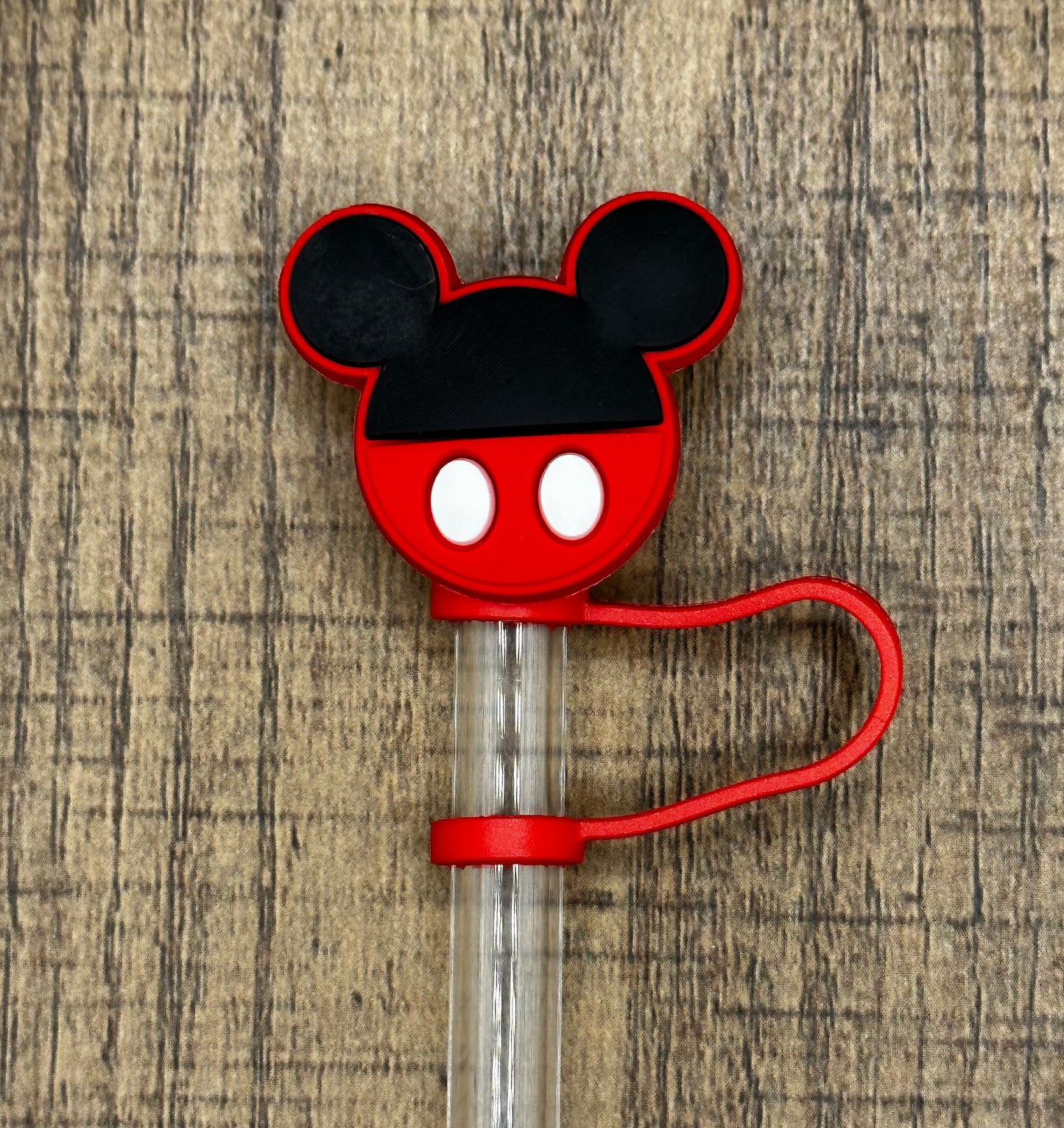 Original Mouse Ears Silicone Straw Topper