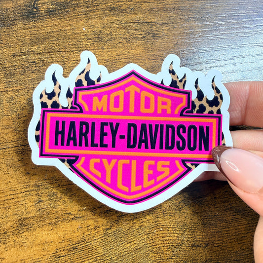 Motor Cycles Vinyl Sticker