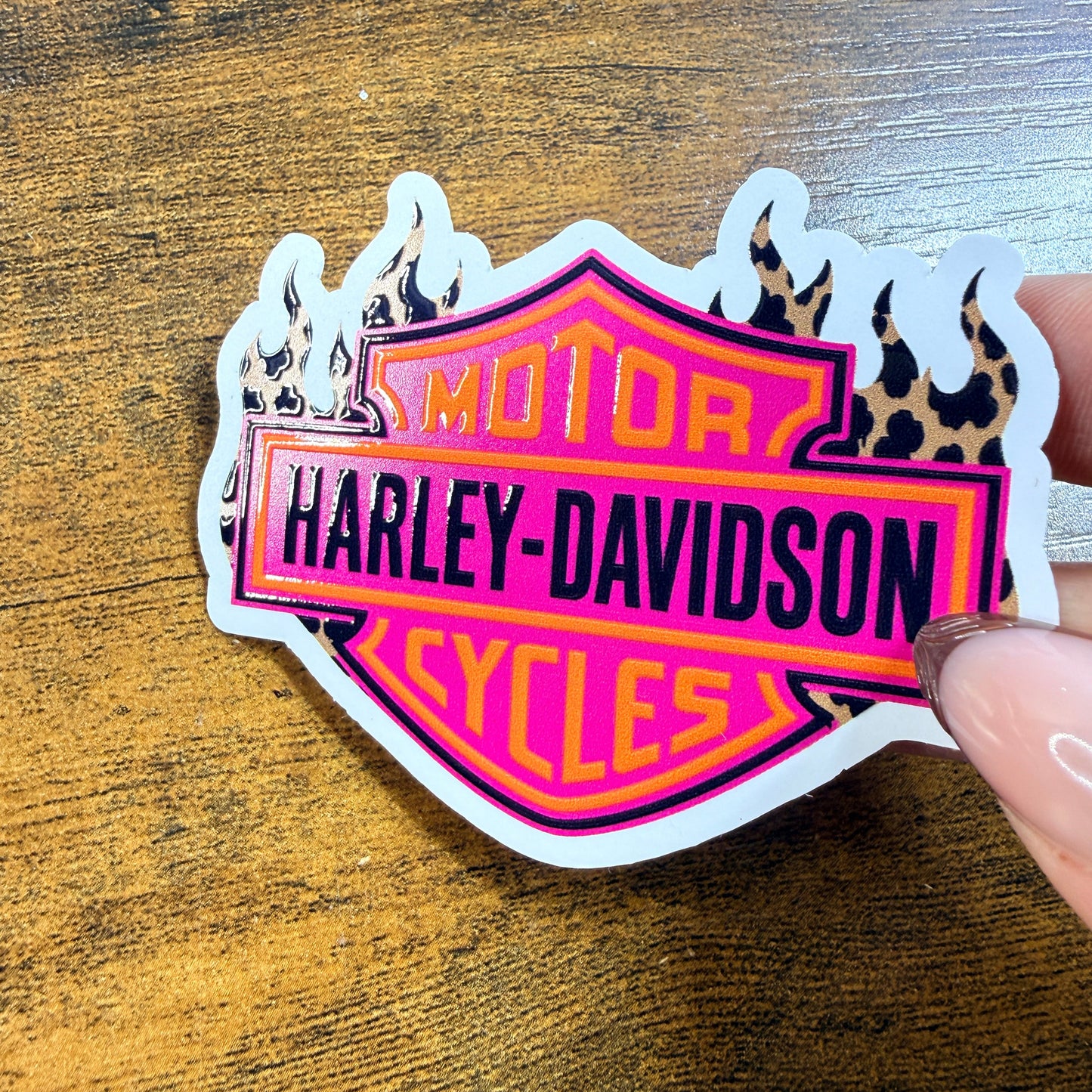 Motor Cycles Vinyl Sticker