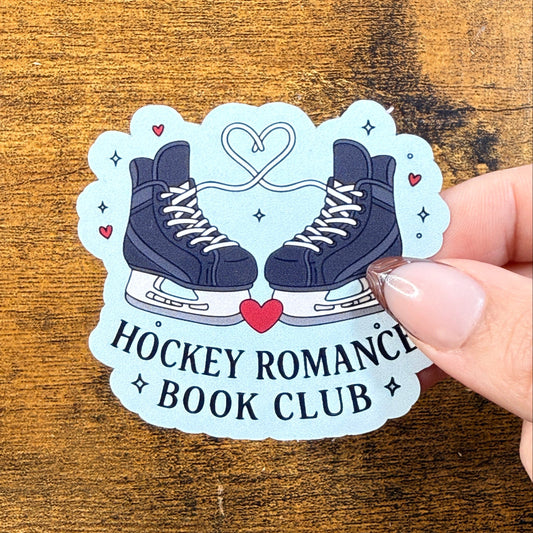 Hockey Romance Book Club Vinyl Sticker 2.5"