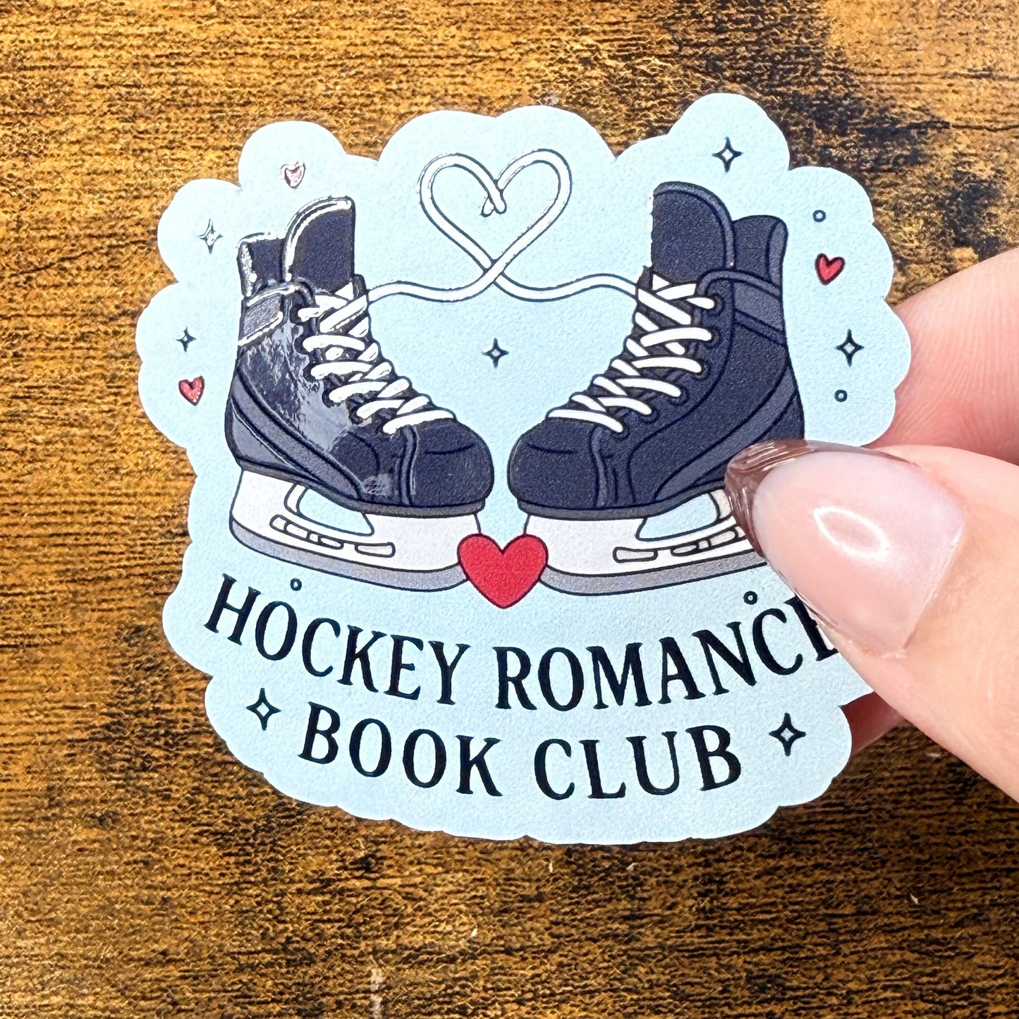 Hockey Romance Book Club Vinyl Sticker 2.5"