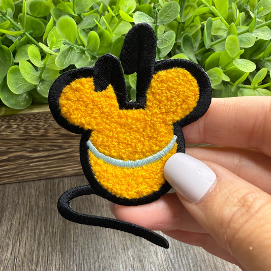 Mouse Dog Hat Patches