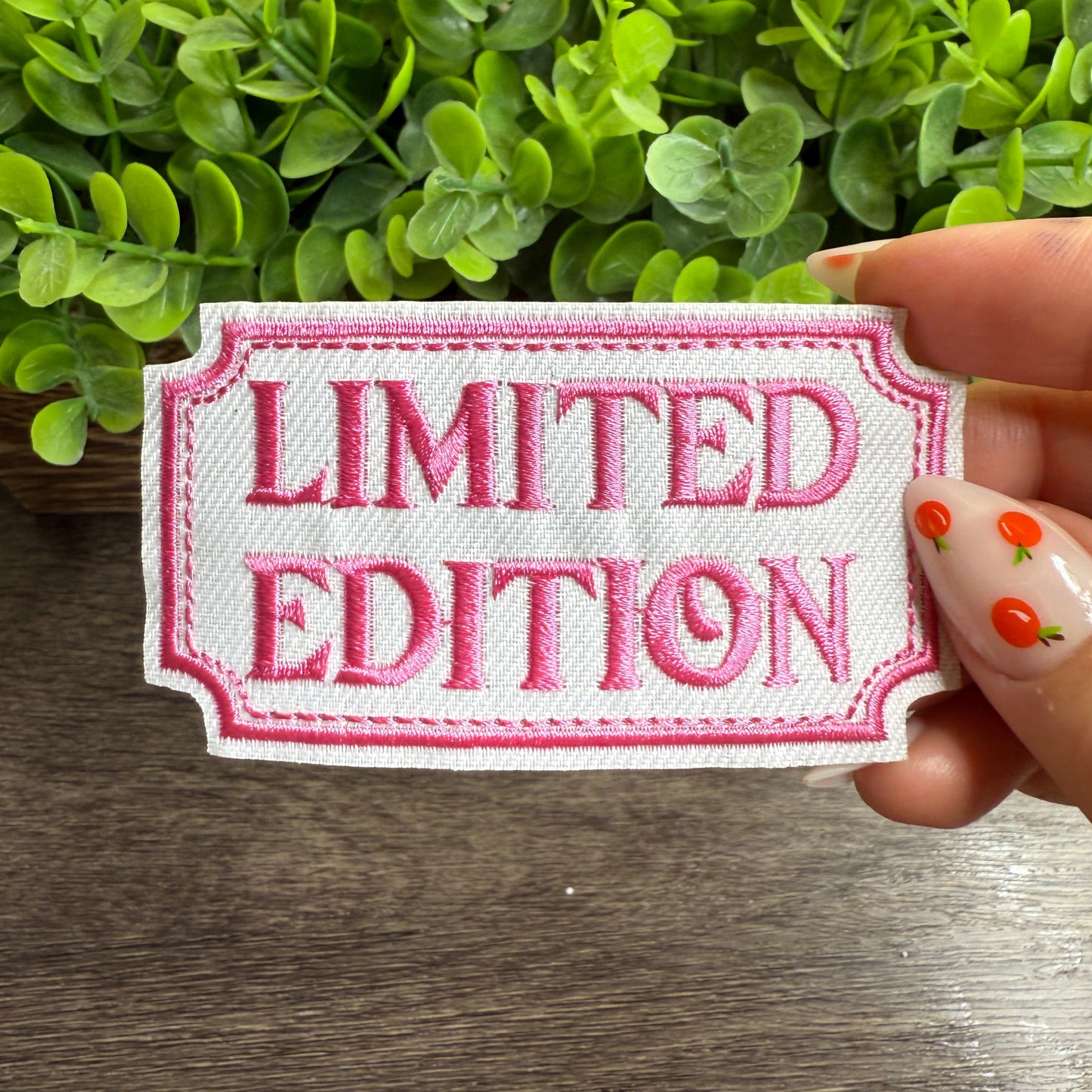Limited Edition Embroidered Hat Patches