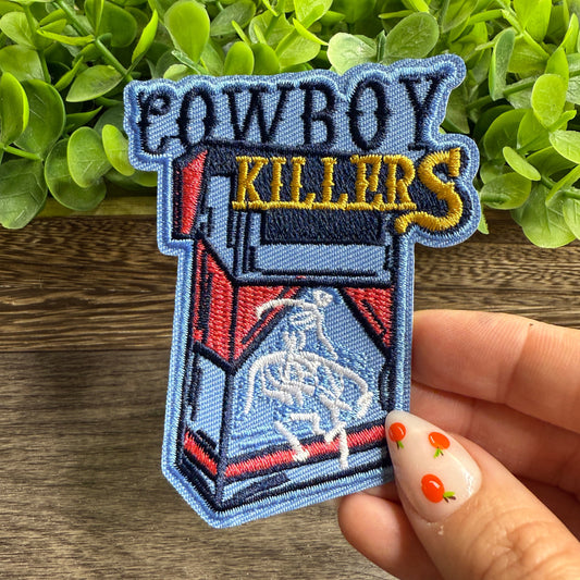Cowboy K**llers Embroidered Small Patches