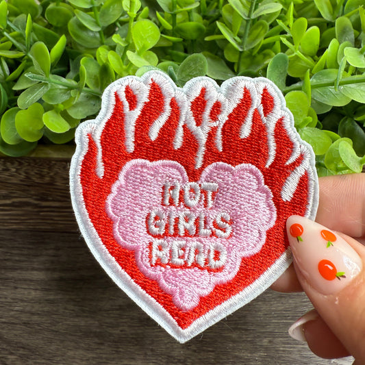Hot Girls Read Embroidered Small Patches