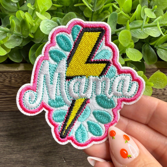 Mama Lightning Small Patches