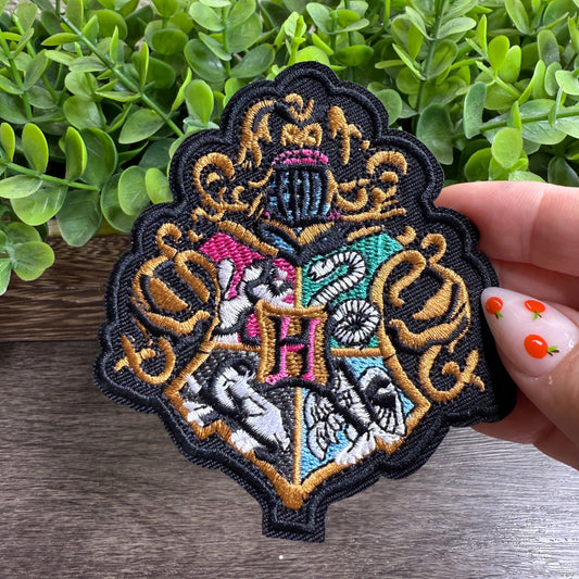 Wizard  Embroidered Small Patches