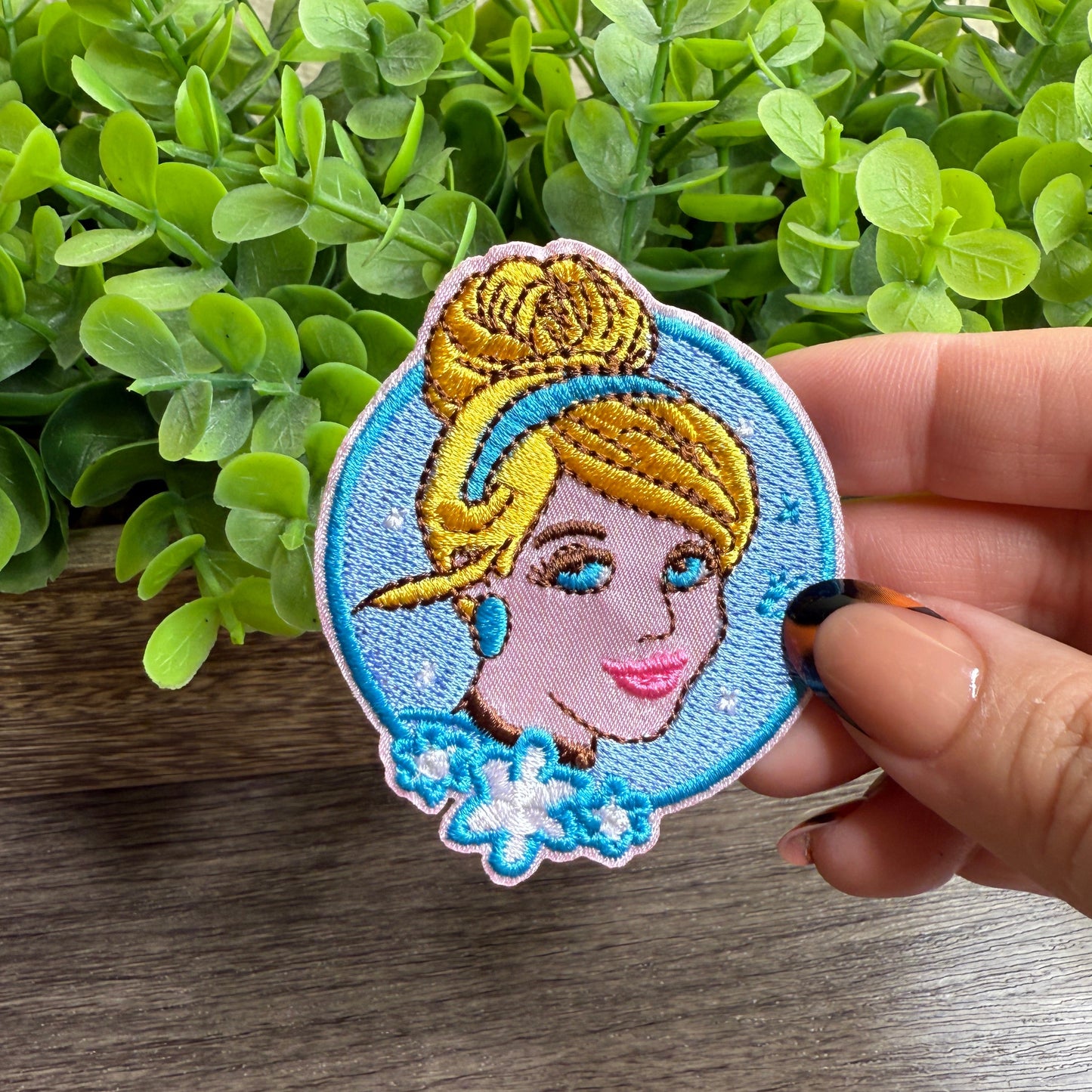 Shoe Princess Embroidered Small Patches