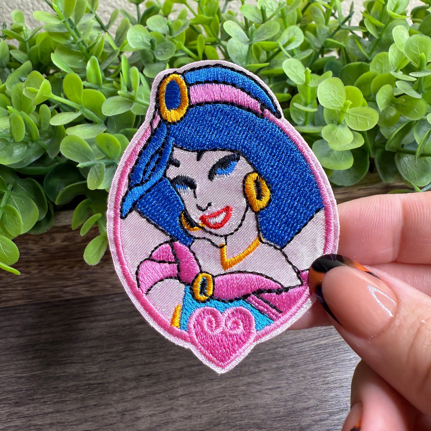 Apple Princess Embroidered Small Patches