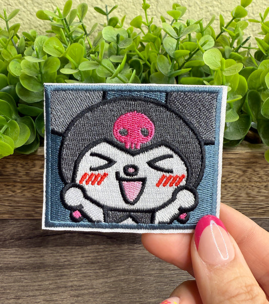 Kuro Square Embroidered Small Patches