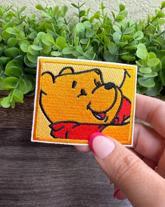 Bear Embroidered Small Patches