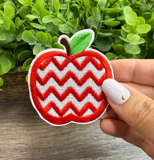 Zig Zag Embroidered Small Patches