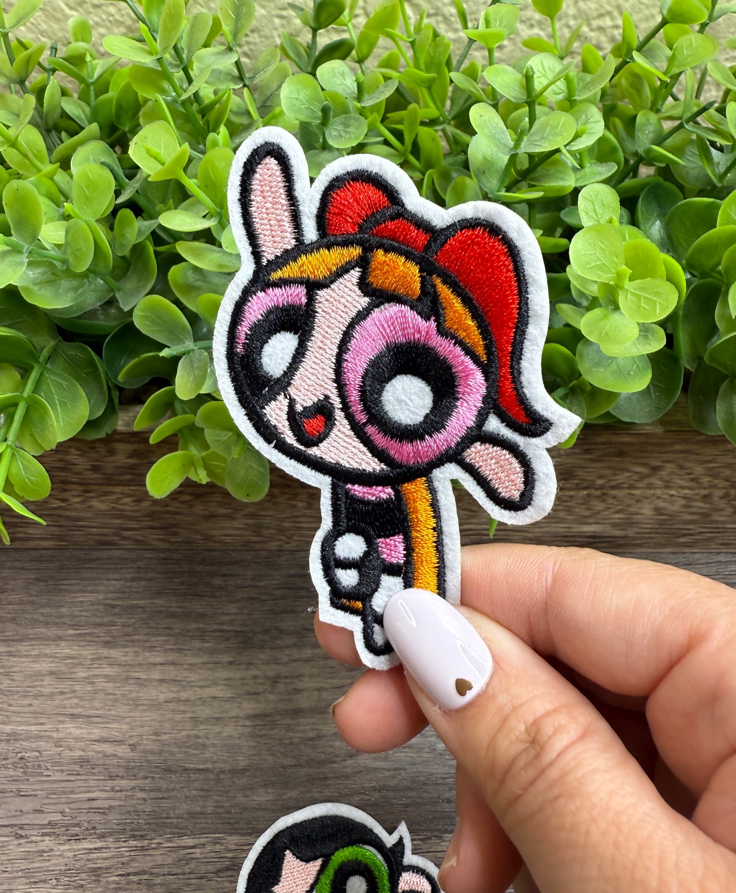 Power Girls Set Embroidered Small Patches