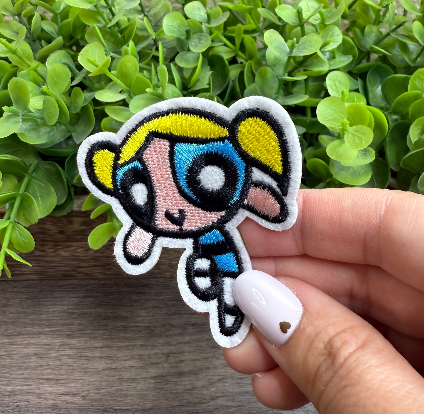 Power Girls Set Embroidered Small Patches