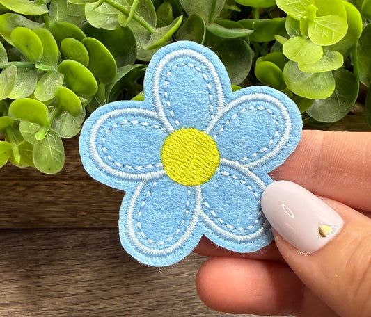 Blue Flowers Small Patches