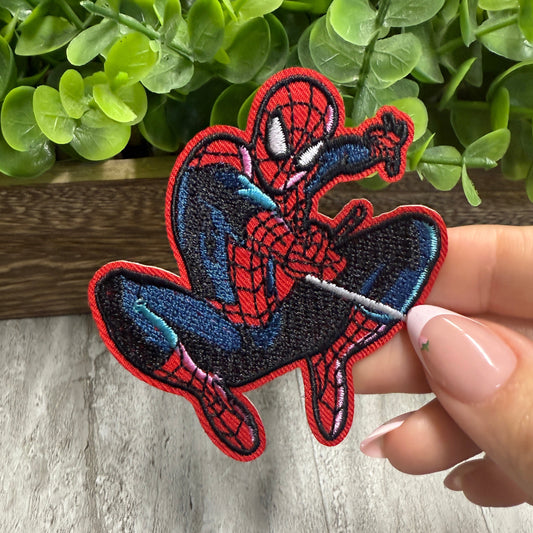 Spider Embroidered Small Patches