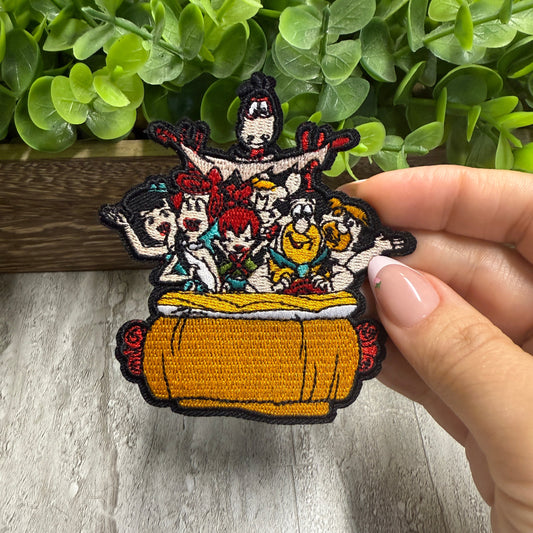 Rock People Embroidered Small Patches