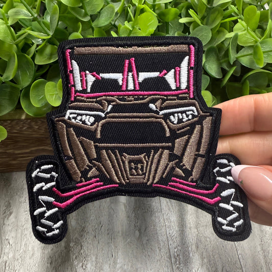 Off Road Embroidered Small Patches
