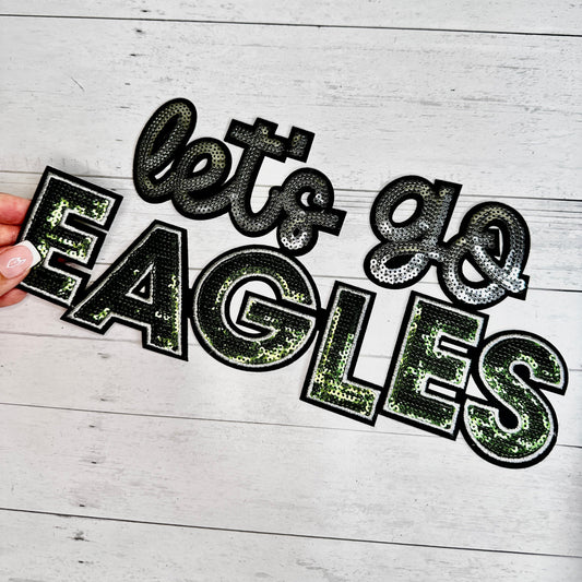 Eagles Sequin Patch