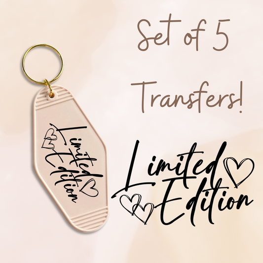 Limited Edition UV DTF (MOTEL KEYCHAIN)
