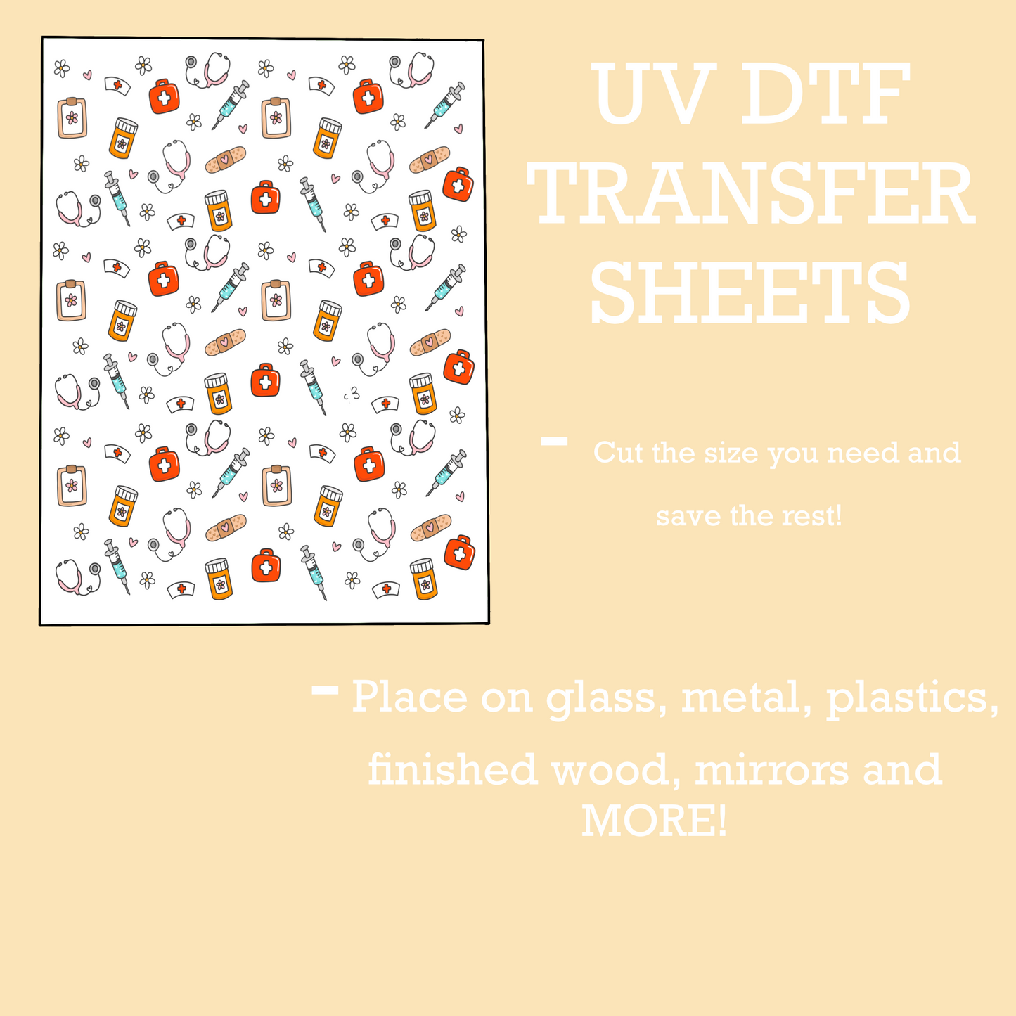 Medical UV DTF SHEET