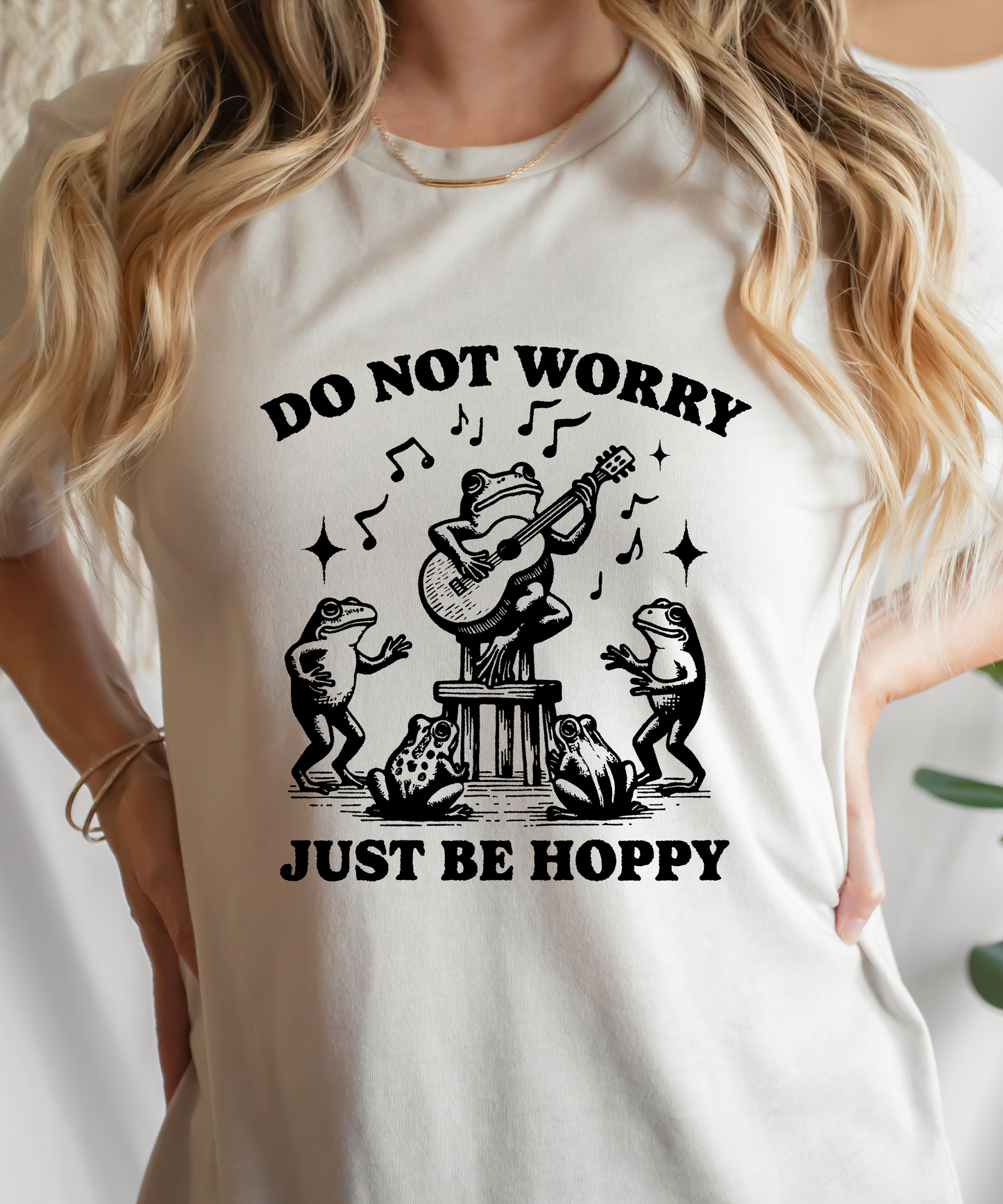 Do Not Worry Just be Hoppy Screen Print