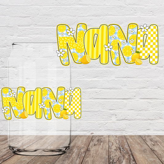 Lemons NANA 4" UV DTF