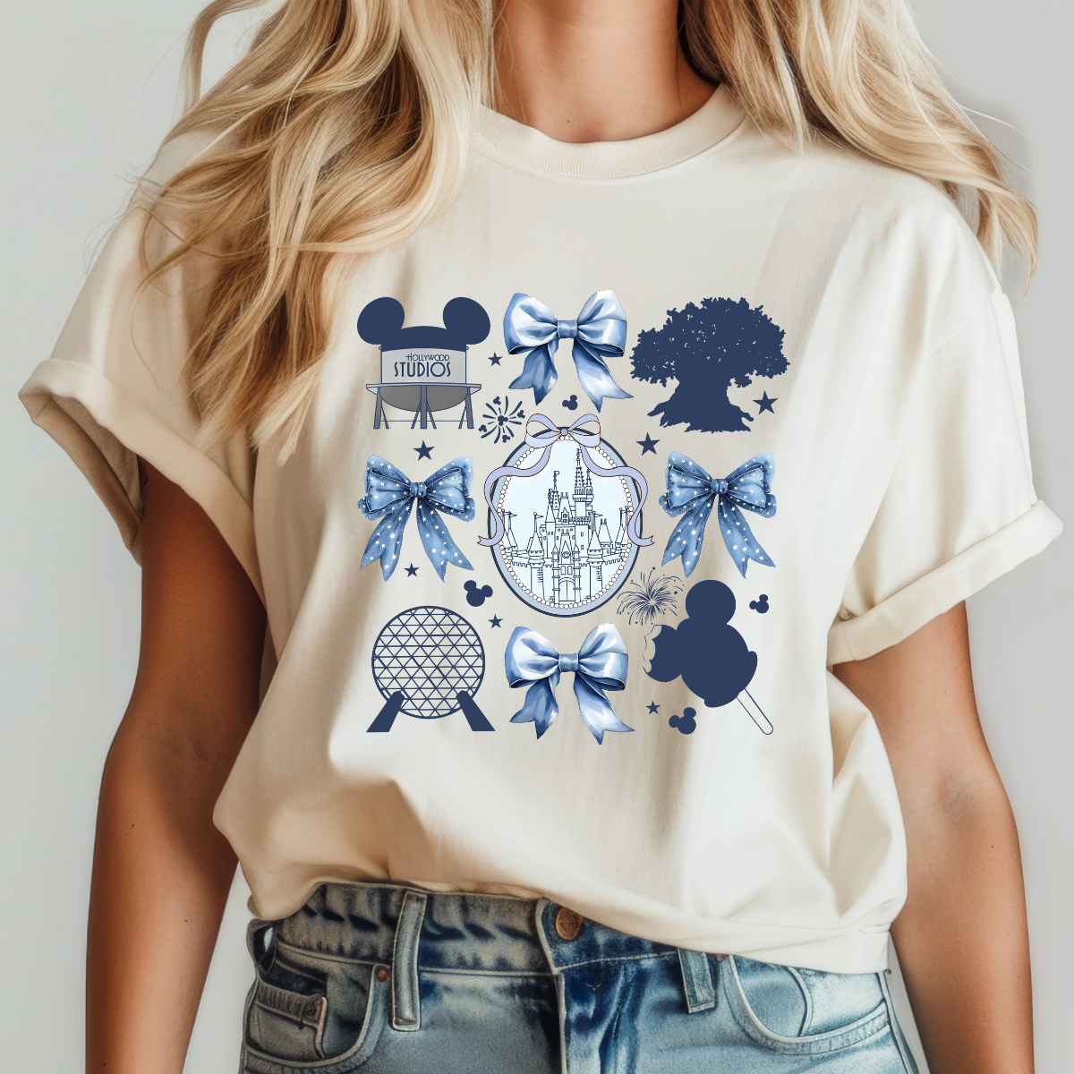 Blue Magical Land Dtf Transfer (PRINT TO ORDER)