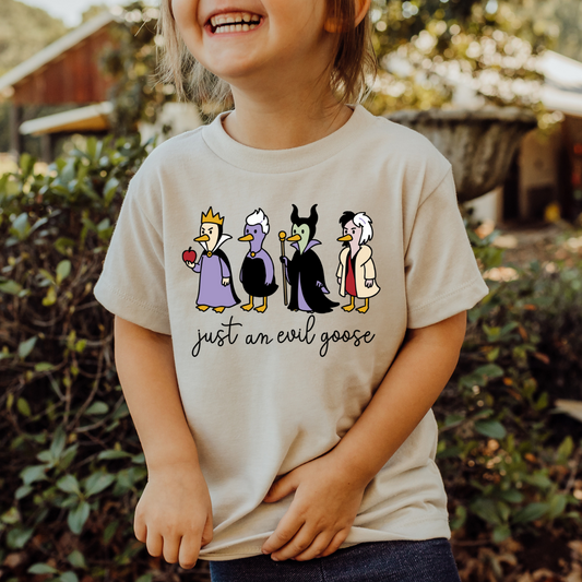 YOUTH Just an Evil Goose DTF TRANSFER