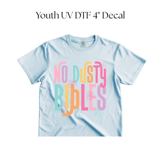 YOUTH No Dusty Bibles DTF Transfer